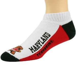  NCAA Maryland Terrapins Tri Color Ankle Socks Sports 