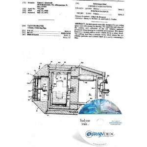  NEW Patent CD for VACUUM SHAVER 