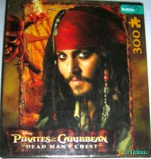 Pirates of the Caribbean Dead Mans Chest Jack Sparrow 300 pc Puzzle 