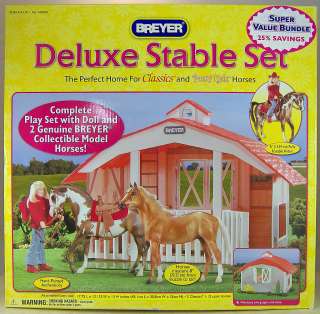   SET for CLASSIC & PONY GALS 2 HORSES 1 DOLL SADDLE BARN NEW  