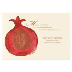  Gilded Pomegranate Holiday Cards