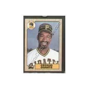 1987 Topps Regular #219 Cecilio Guante, Pittsburgh Pirates 
