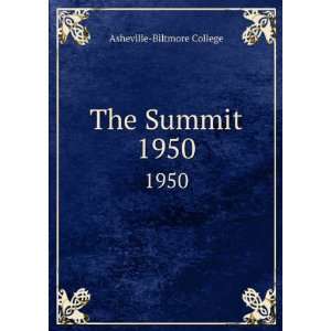  The Summit. 1950 Asheville Biltmore College Books