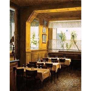  Interieur Restaurant Polidor (Canv)    Print