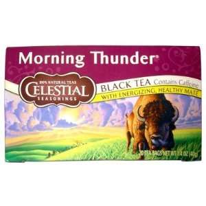 Celestial Seasonings  Herb Tea, Morning Thunder, 20 bags