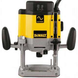 DeWALT DW625 3HP Variable Speed Plunge Router Woodworking Tool  