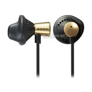 Sony Heavy Bass Earbud Style Stereo Headphones (Model# MDR ED12LP Gold 
