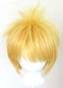 Wig 13 Spiky Short Cut Golden Blonde