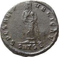 Fausta AE 18 mm Authentic Ancient Roman Coin  