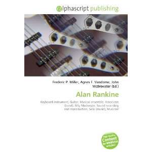  Alan Rankine (9786132669230) Books