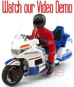   RC Radio Remote Control Motorcycle Motor bike the Police 9121 wht 2012