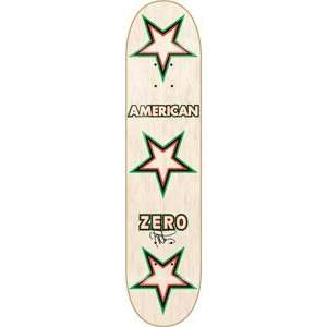 Zero Cervantes American Zero Skateboard Deck   8.0  Sports 