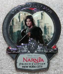 Narnia Prince Caspian Opening Day NYC Disney Pin  
