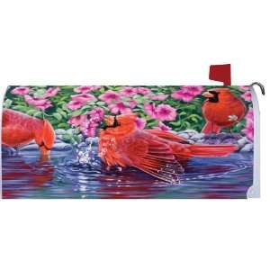  Splish Splash Birdbath   Decorative Mailbox Makeover Cover 