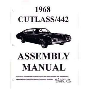  1968 OLDSMOBILE CUTLASS Assembly Manual Rebuild Book 