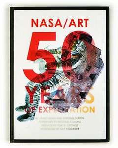 Robert McCall NASA Space Artist Autographed Book with 3 Original 