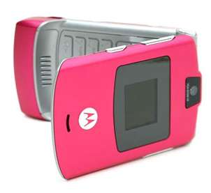  Motorola RAZR V3 Pink Phone (AT&T) Cell Phones 