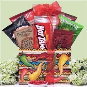 Spicy & Hot Fiesta Gourmet Gift Baskets  Grocery 