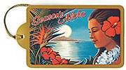 Hawaiian Holiday Vintage 8 Set GIFT TAGS Hawaii Cards  