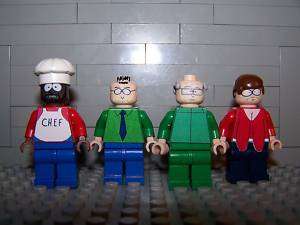 Lego Minifig CUSTOM SouthPark   Set of 4  