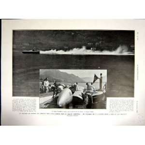  Speed Boat Campbell Lake Major Japanese Navy 1937