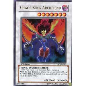  Chaos King Archfiend YuGiOh 1st Ed ultra TSHD EN041 Toys 