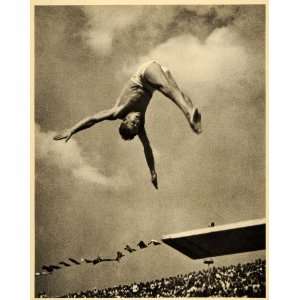   Somersault Leni Riefenstahl   Original Photogravure