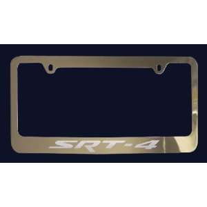 Dodge SRT 4 License Plate Frame (Zinc Metal)