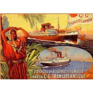  Voyages En Algerie Et Tunisie    Print