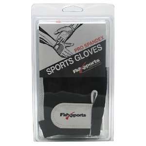  Pro Spandex Sport Gloves Black/White 1 X Large Sports 