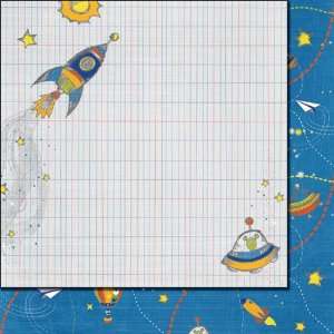   Double Sided Cardstock 12X12 Space Travel Arts, Crafts & Sewing