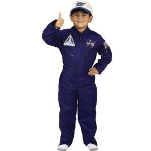  NASA Flight Suit Costume Child Small 4 6 Space Pilot Toys 