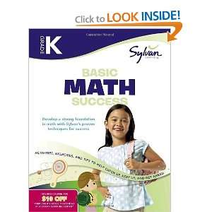  Kindergarten Basic Math Success (Sylvan Workbooks) (Math 