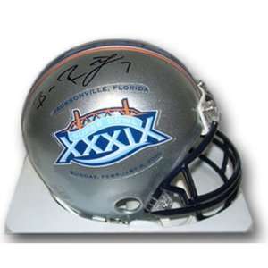  Ben Roethlisberger Autographed Mini Helmet   Super Bowl 