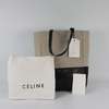 Celine Beige w Black Cabas Two tone Small Tote Bag  