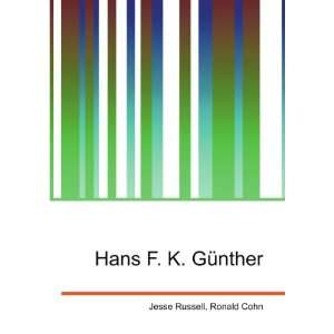  Hans F. K. GÃ¼nther Ronald Cohn Jesse Russell Books