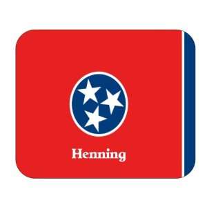  US State Flag   Henning, Tennessee (TN) Mouse Pad 