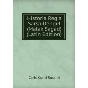   Sarsa Dengel (Malak Sagad) (Latin Edition) Carlo Conti Rossini Books