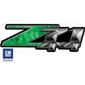  Chevy Z71 4x4 Inferno Green Truck & SUV Decals Automotive