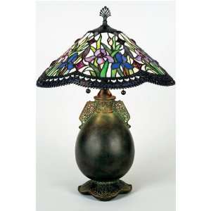  Iris Table Lamp 23.5hx18d Sorella