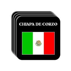  Mexico   CHIAPA DE CORZO Set of 4 Mini Mousepad Coasters 