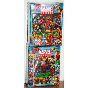  MARVEL HEROES SPIDER MAN Mini Puzzles 2 Box Set 