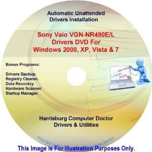  Sony Vaio VGN NR490E/L Drivers Kit DVD Disc   Windows 2000 