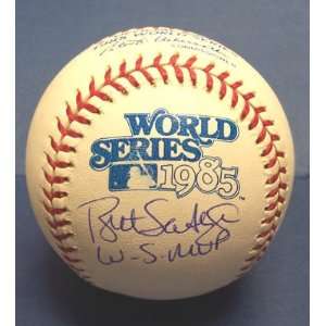  Bret Saberhagen Autographed Baseball