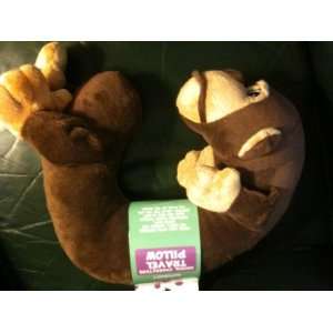  Chimp Animal Characters Travel Pillow 