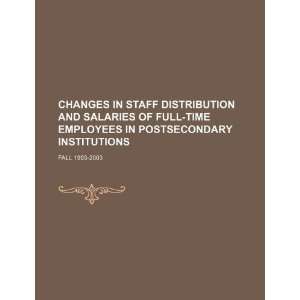  Changes in staff distribution and salaries of full time 