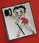 iron on sew on embroidered patch betty boop charlie chaplin