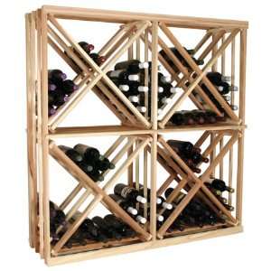  Stackable Diamond Cube Kit Wine Rack