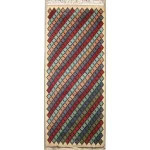  27 x 56 Pak Gaba Area Rug with Wool Pile    a 3x5 Small 