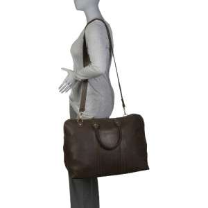 LE DONNE GETAWAY LARGE DISTRESSED LEATHER DUFFEL BAG 699884005968 
